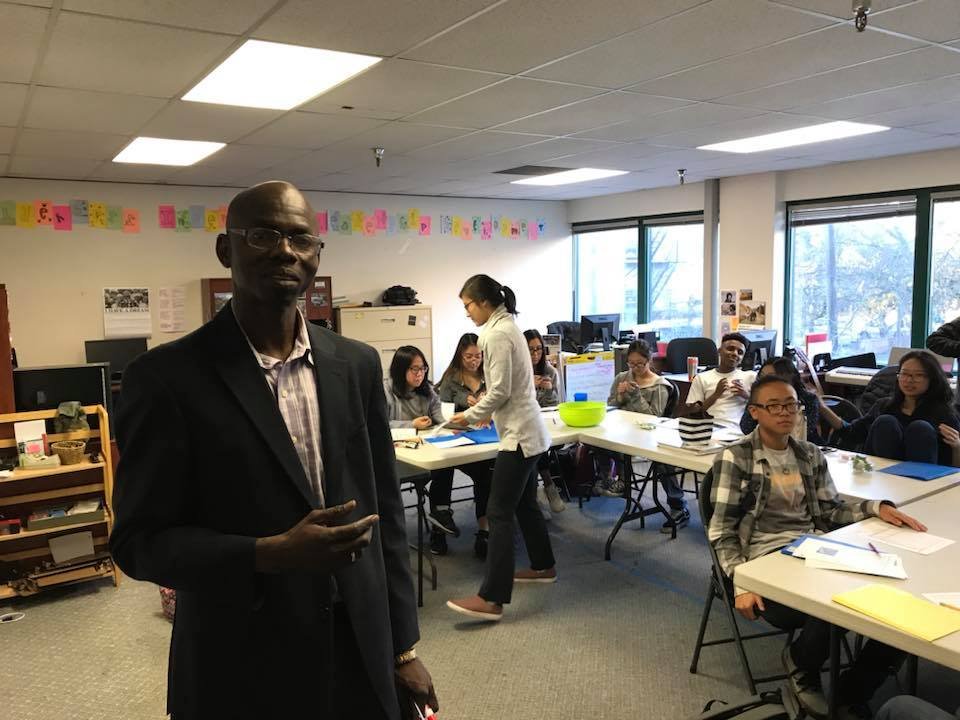 Instructor teaching financial empowerment